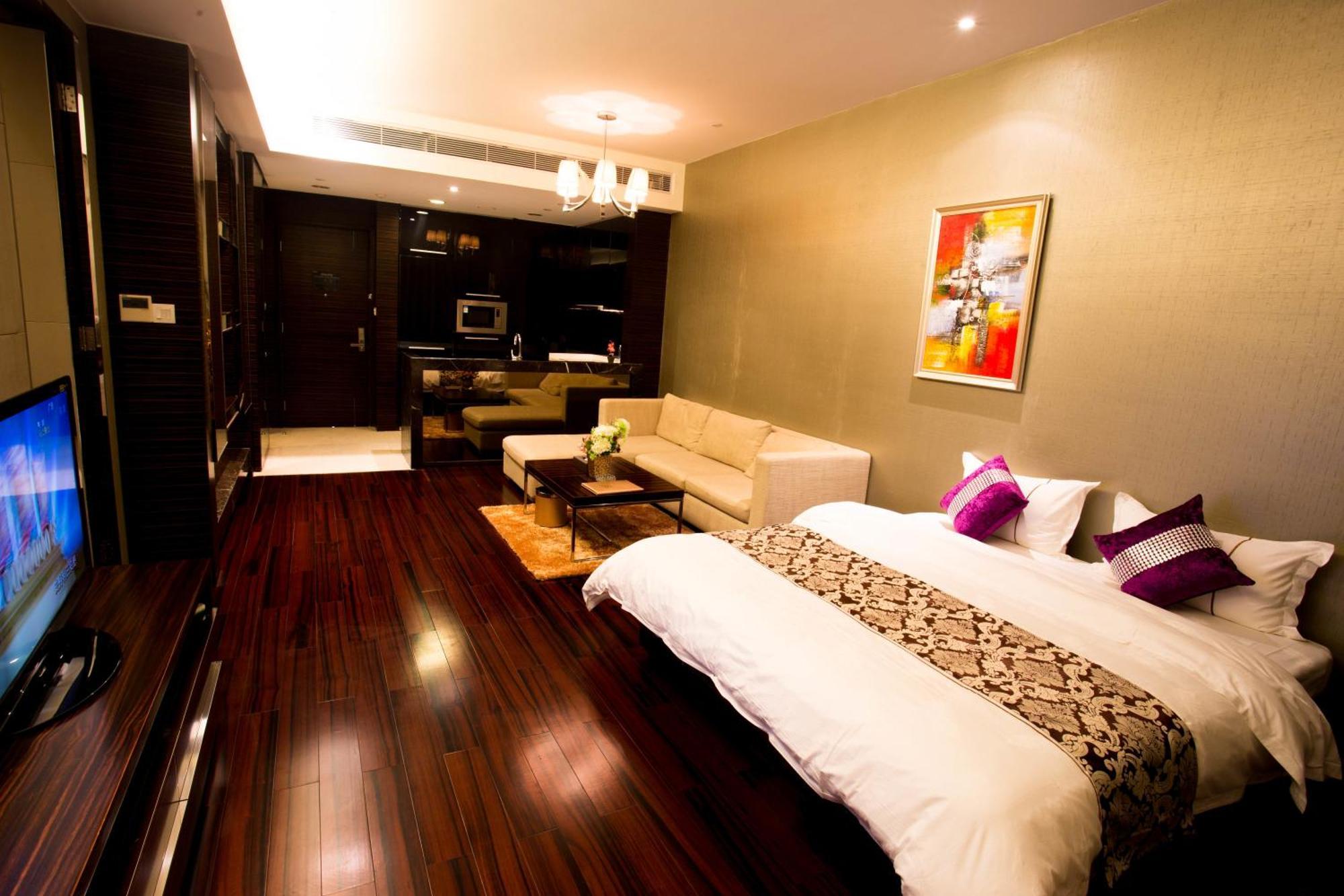 Jufeng Executive Apartment Guangzhou Rom bilde